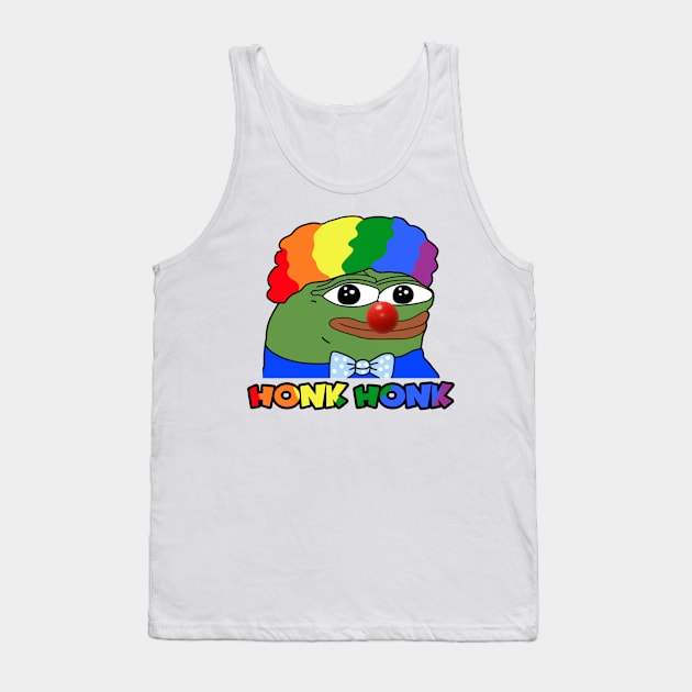 Pepe the CLOWN - HONK HONK Tank Top by giovanniiiii